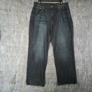Lucky Brand 181 Mens Relaxed Straight Leg Jeans Waist 35 L32